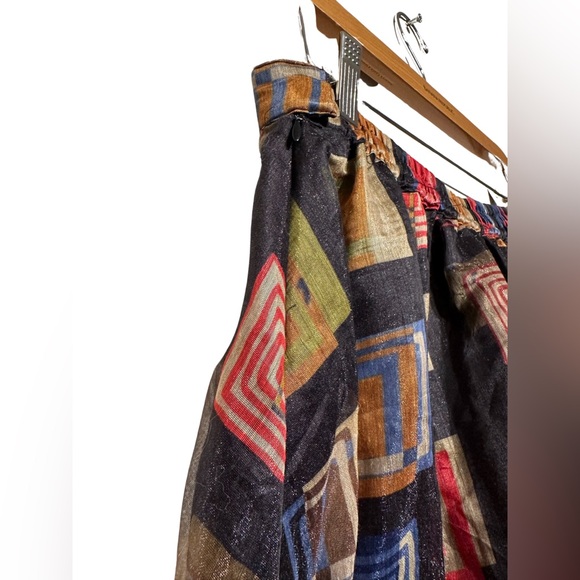 Vintage Dramatically Wide Legged Lined Palazzo Pants - Picture 5 of 8